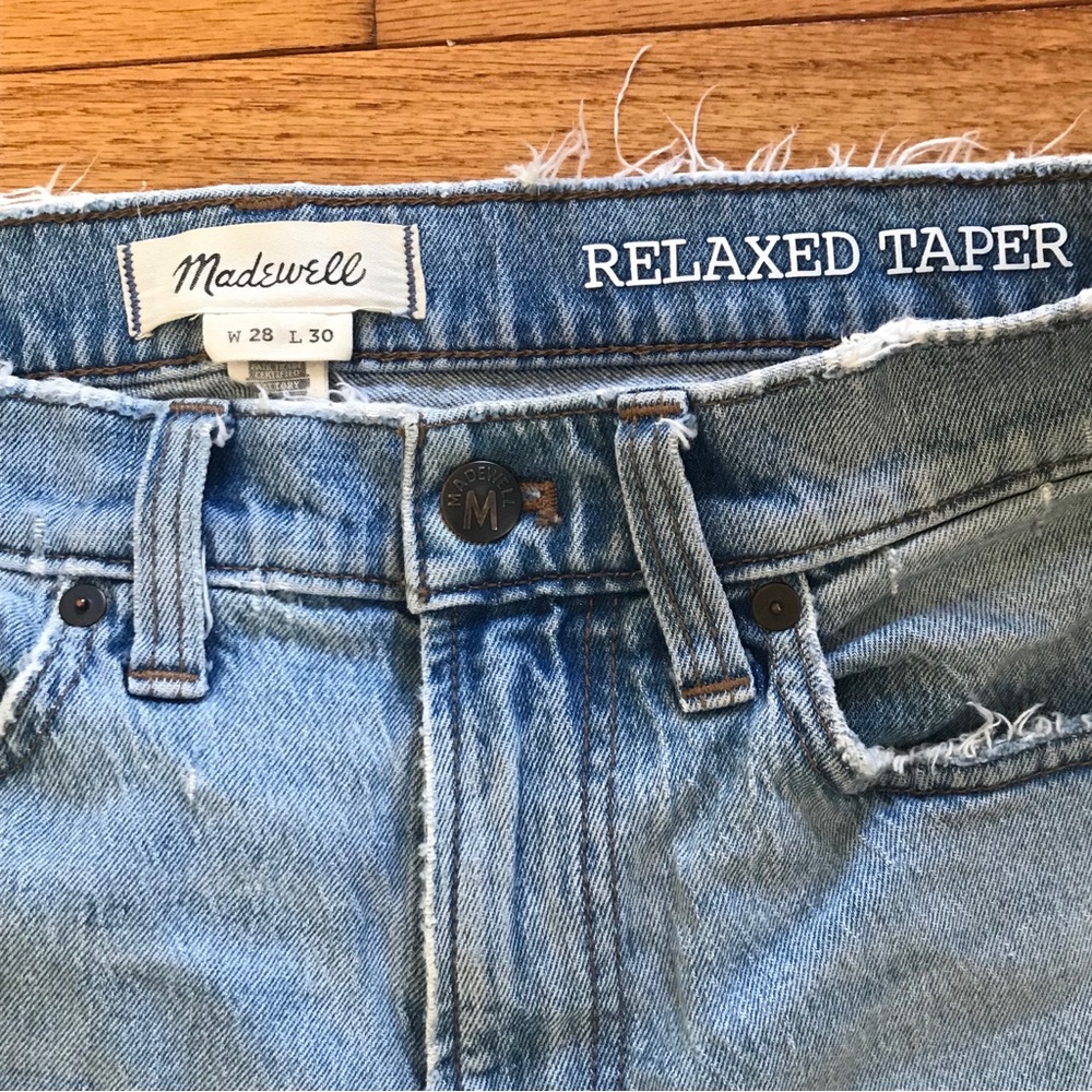 Men’s Madewell Light Wash Jeans W28 L30 - Picture 2 of 3